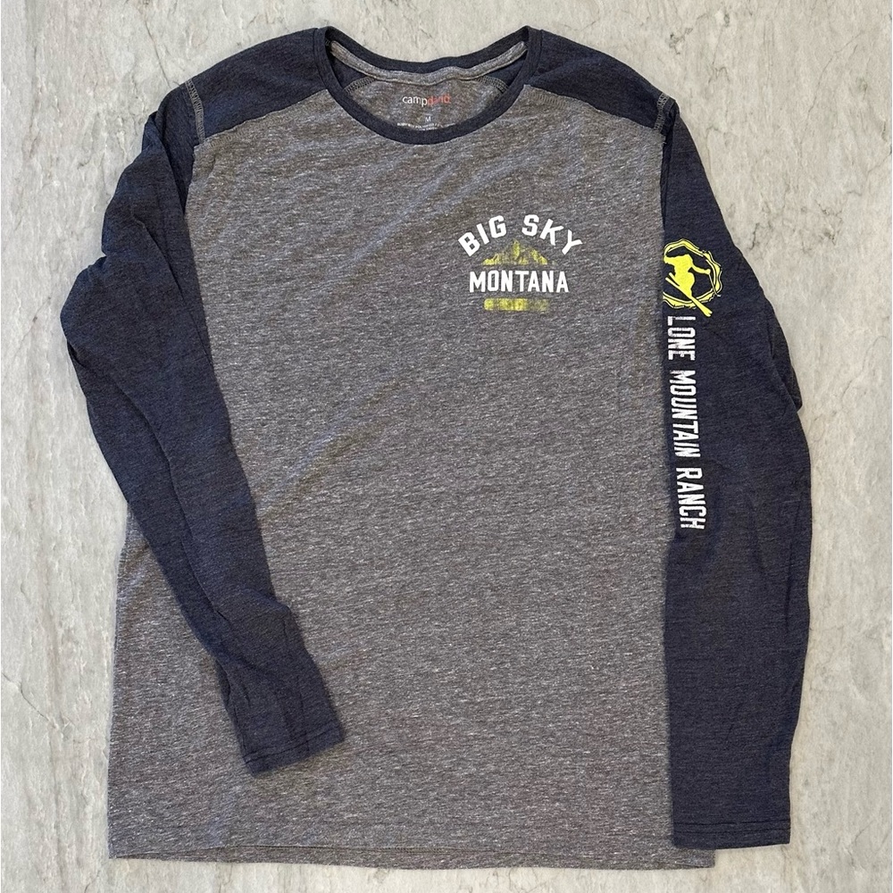 Big Sky long sleeve tee shirt